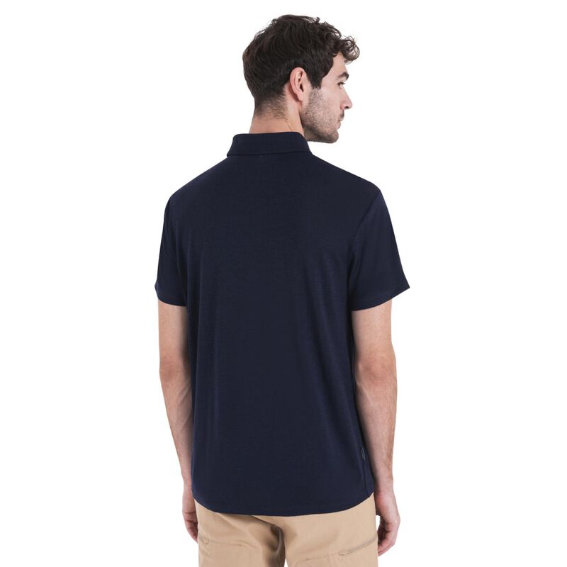 Icebreaker Mens Merino 150 Tech Lite III SS Polo image number 8